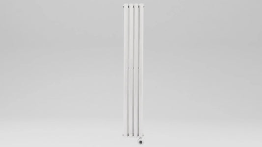 Radiador eléctrico vertical blanco Calysta 1000Watt