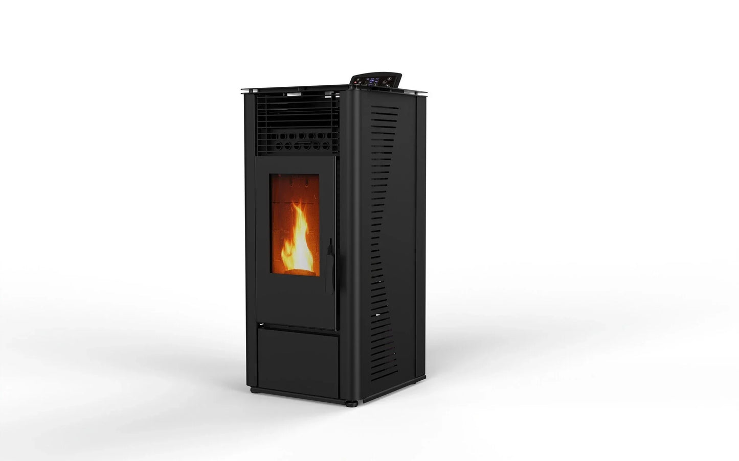 Estufa de pellets - 9,6 kW 80 - 90 m² - 5 niveles - temporizador - CR13