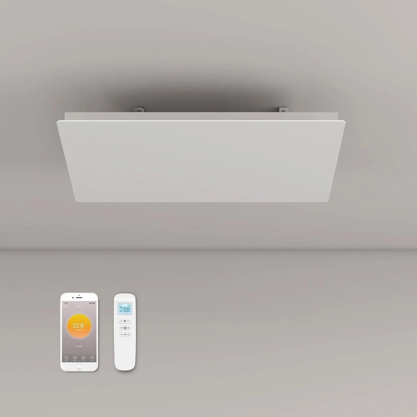 QH-ThermoAura Serie Wifi panel infrarrojo 750 vatios 61x33 cm