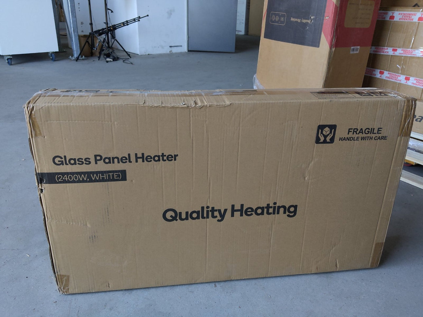 Tweedekans - Quality Heating - Élégance Wifi - Élégance - 83 x 45 cm - 2400Watt