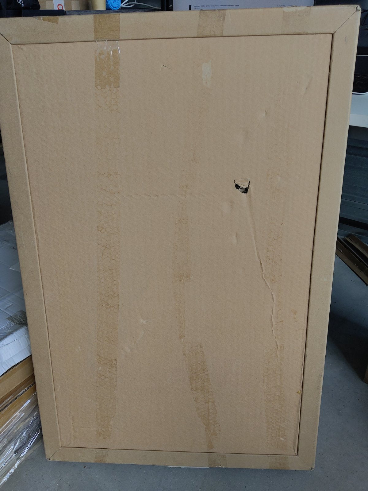Tweedekans - Spiegel asymmetrisch organische led verlichting en anti-condens 100 cm breed en 65 cm hoog - Default