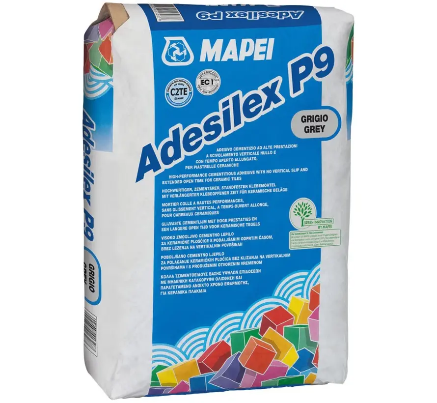 Leveling compound and tile adhesive