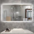 Frameless mirrors
