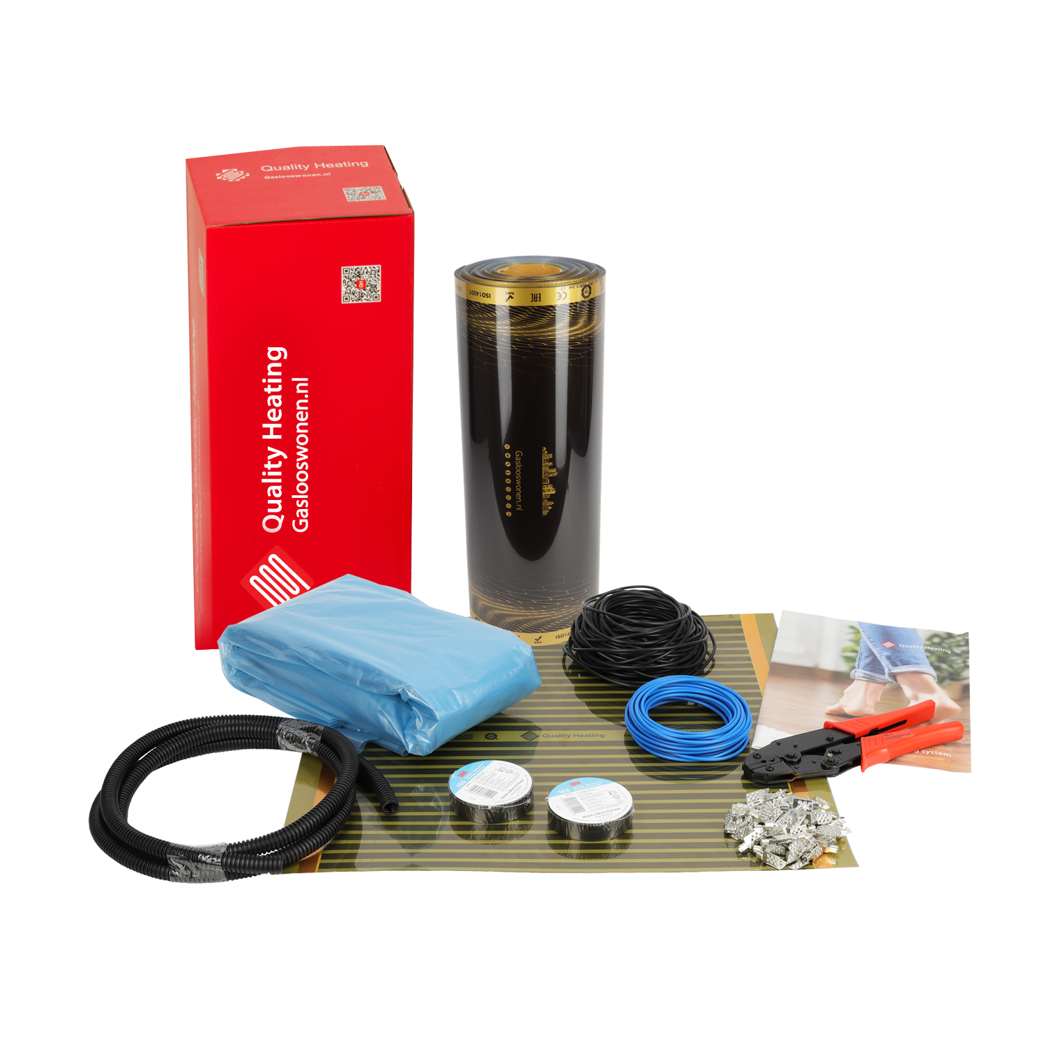 50 cm - 80 Watt - supplementary heating