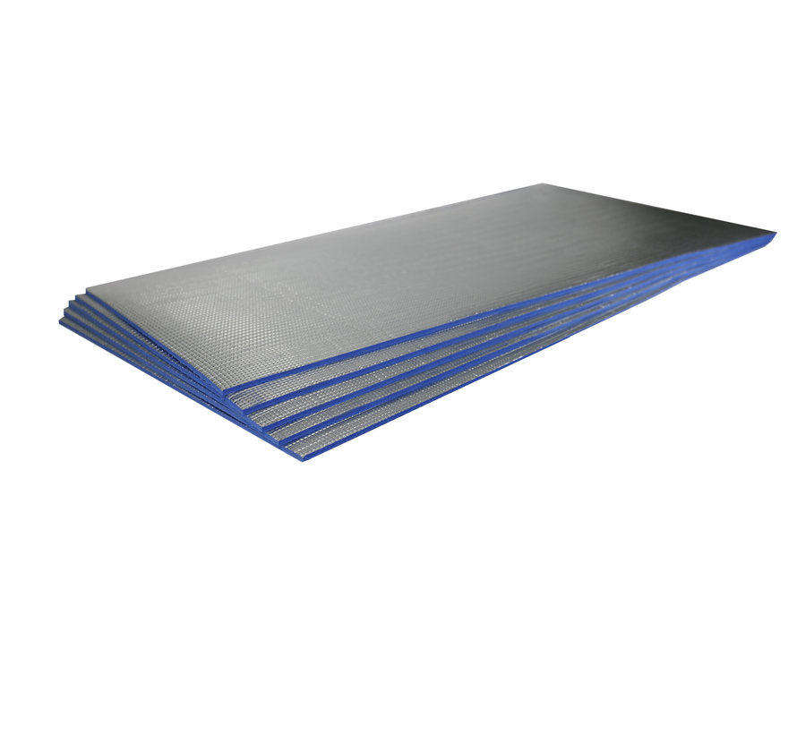 Insulation under electric underfloor heating
