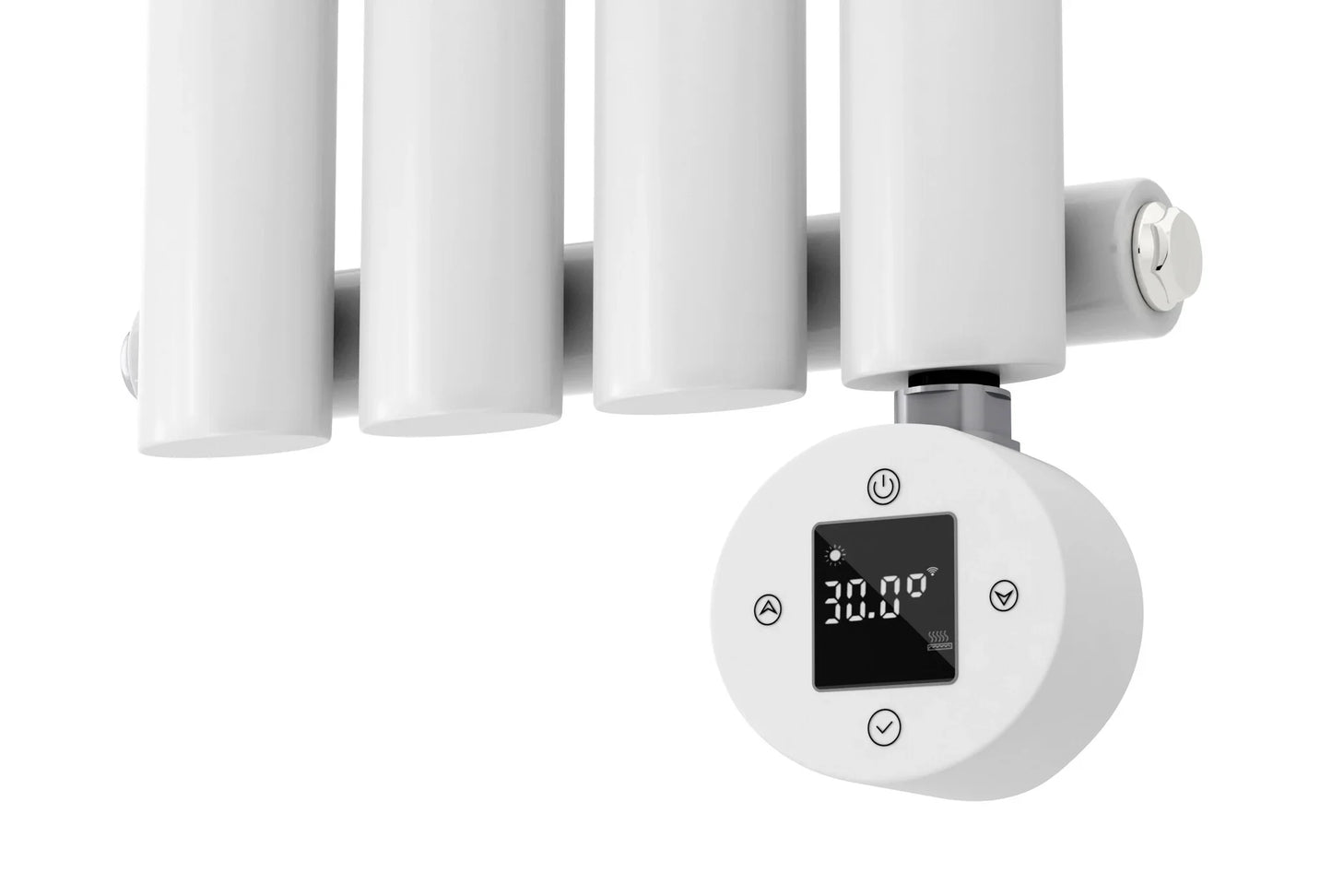 Radiador eléctrico vertical blanco Calysta 1000Watt