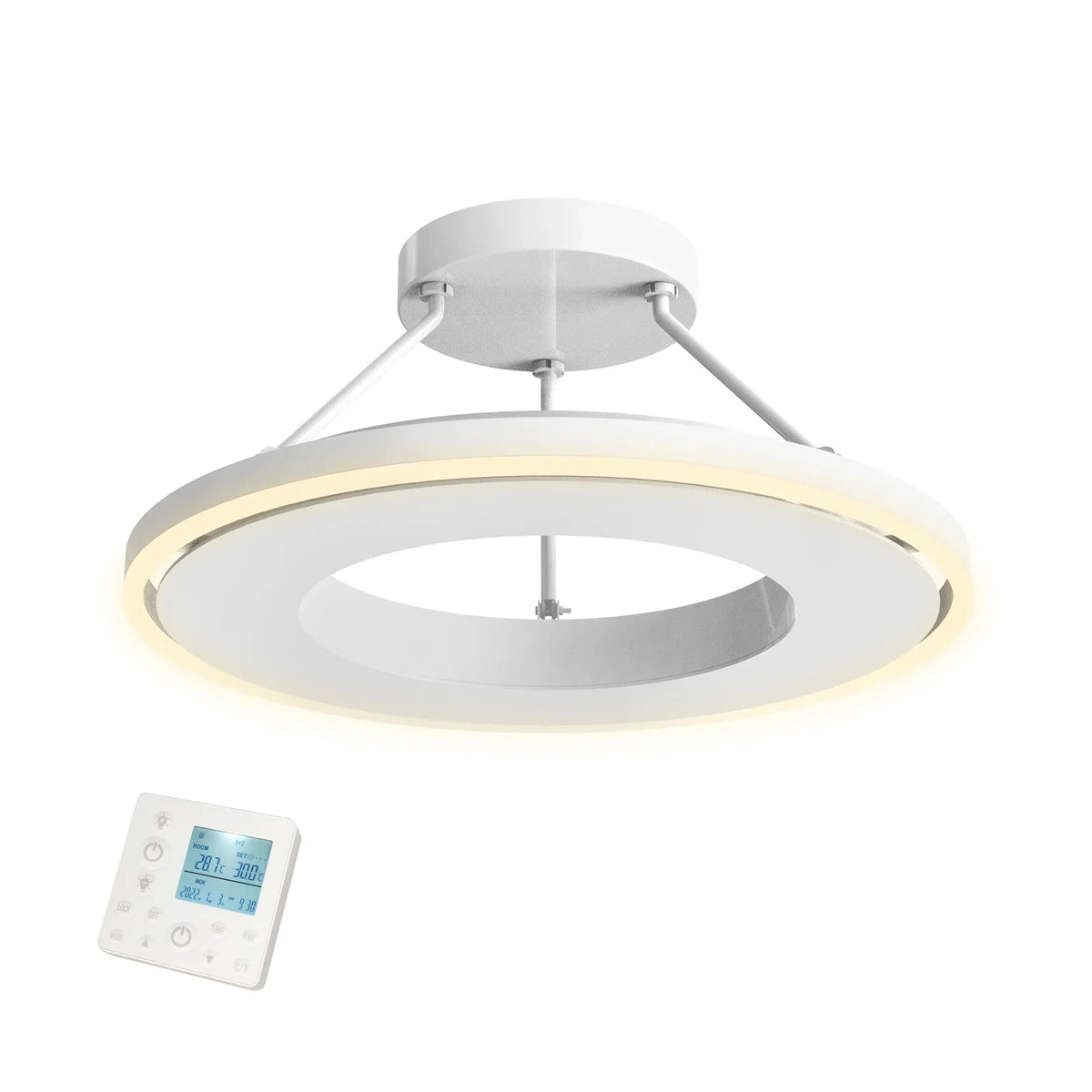 QH-GlowRing Series Infrared Panel with LED Lighting 60 cm 1000 watts