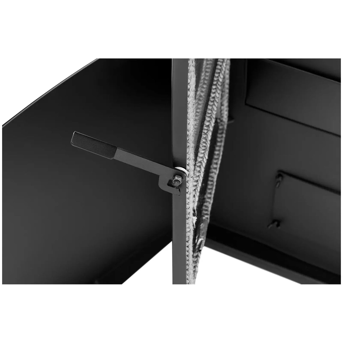 Estufa de pellets - 8.8KW - para 60-80 m2 - 5 niveles - temporizador - CR05 Negro
