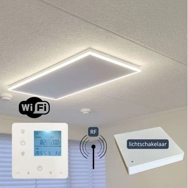Wireless light switch for LED panels