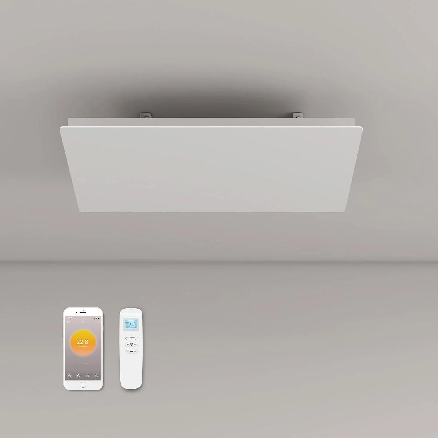 QH-ThermoAura Serie Wifi panel infrarrojo 750 vatios 61x33 cm