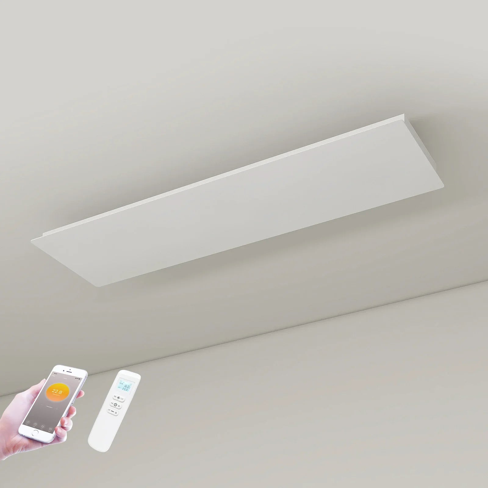 QH-ThermoAura Serie Wifi panel infrarrojo 750 vatios 61x33 cm