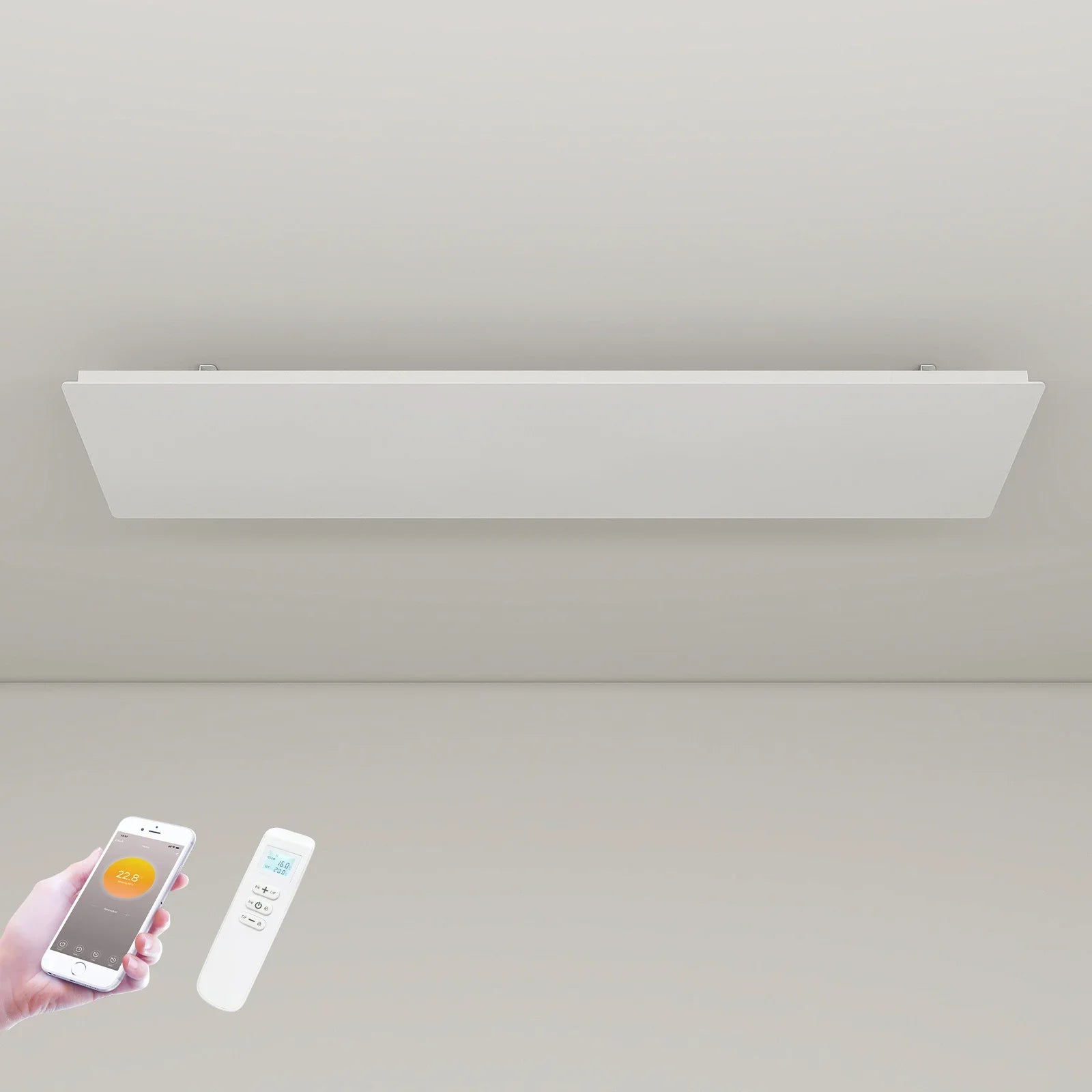 QH-ThermoAura Serie Wifi panel infrarrojo 750 vatios 61x33 cm