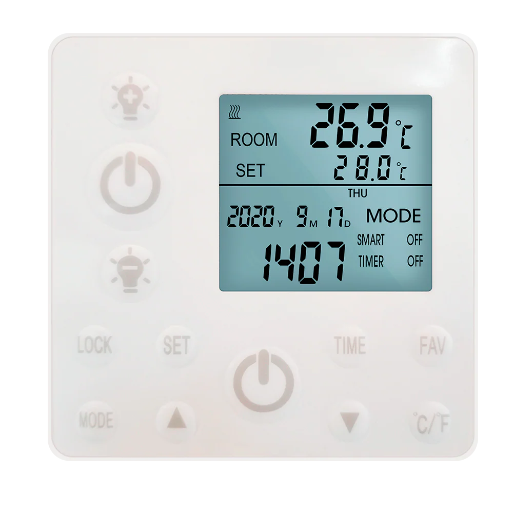 QH-InfraGlow Serie panel de infrarrojos con iluminación LED 107x39 cm 1300watt