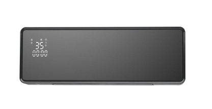 Calefacción mural de cerámica ThermoBlack con termostato Wifi