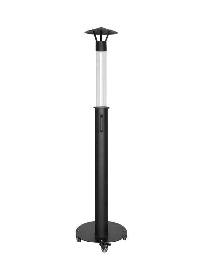 P07 HeatRocket estufa de pellets con ruedas Quality Heating 5,0kw