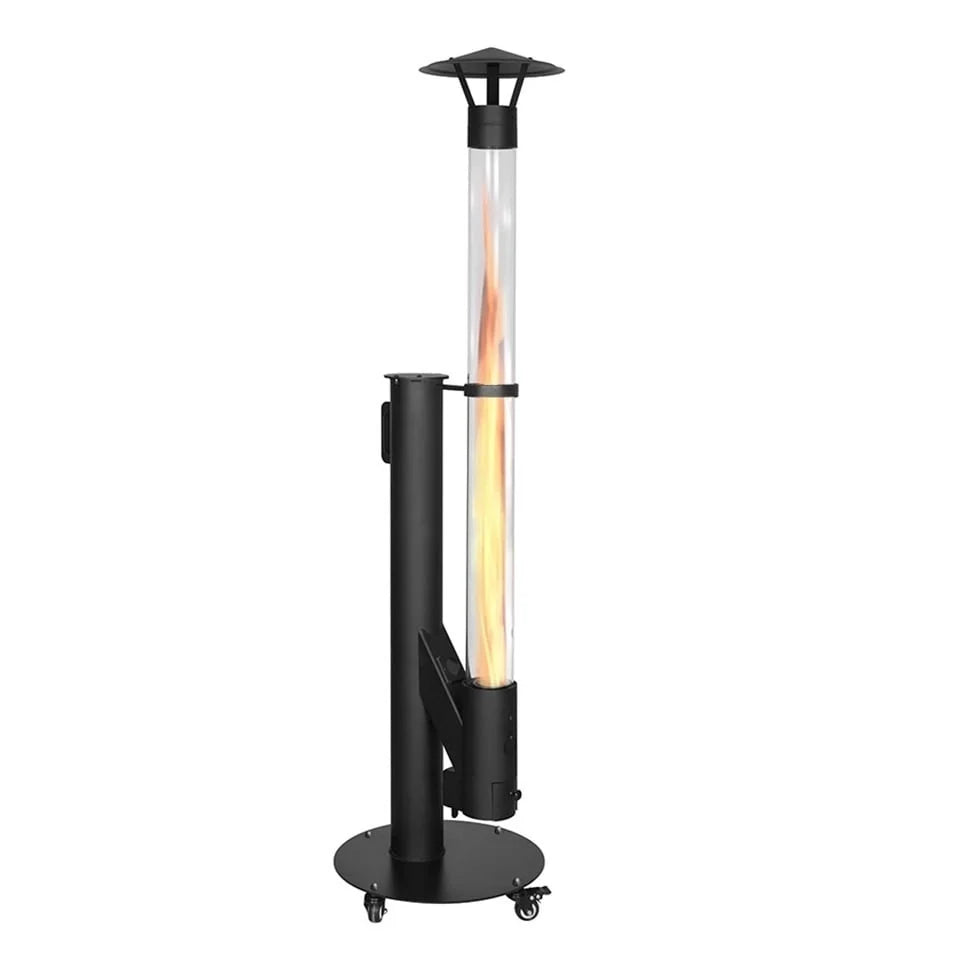 P07 HeatRocket estufa de pellets con ruedas Quality Heating 5,0kw
