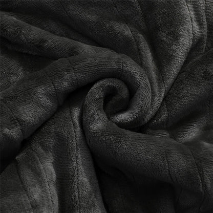 Manta eléctrica - Manta eléctrica - 1 persona - 180x150 cm - Polar - Gris