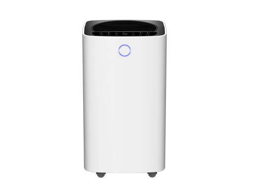 Deshumidificador compacto de 12 litros Wifi con filtro de carbono