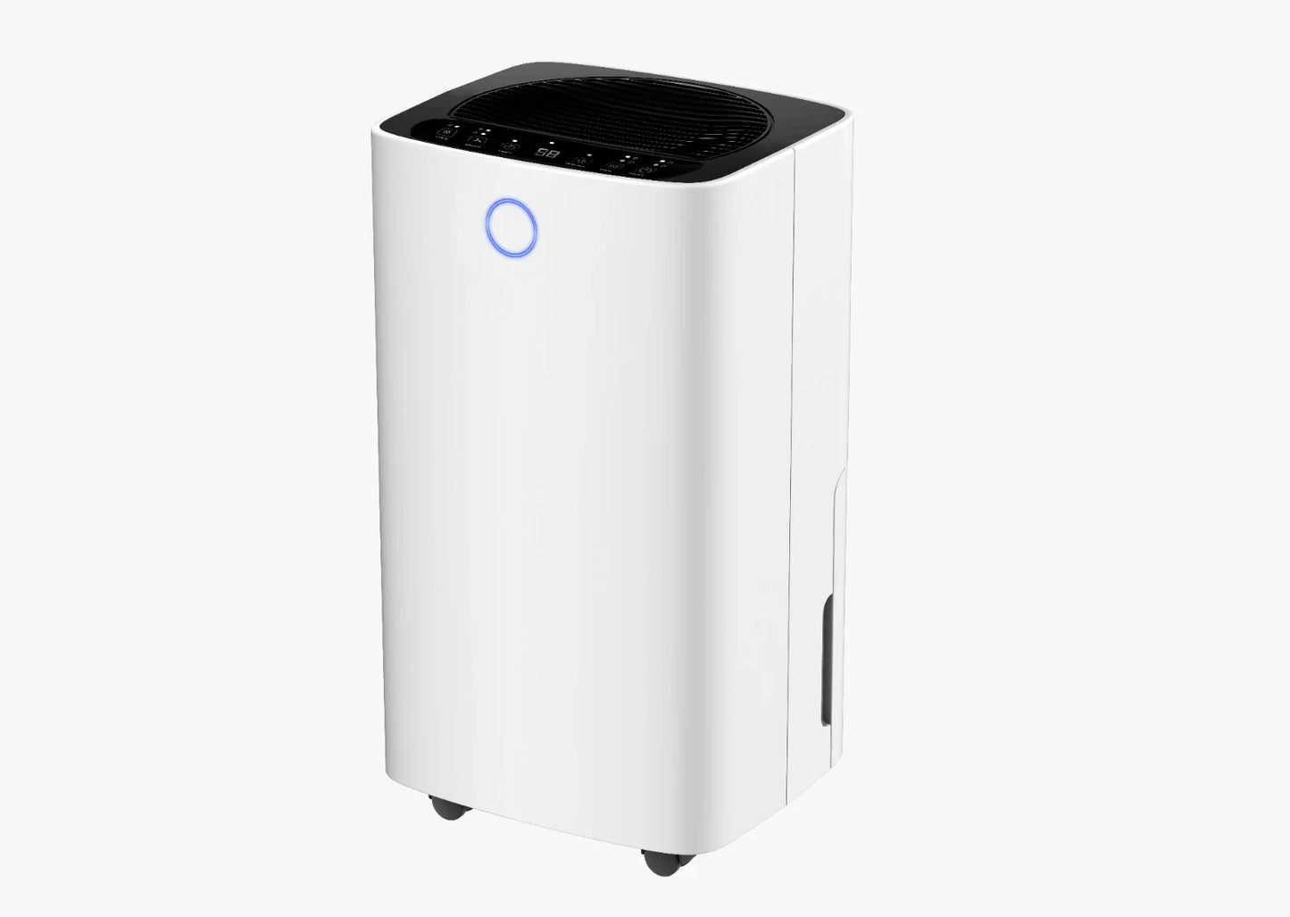 Deshumidificador compacto de 12 litros Wifi con filtro de carbono
