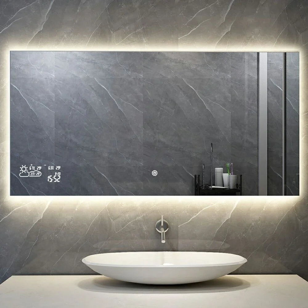 Mirror smart with LED Lighting infrared heating 60X80 250Watt