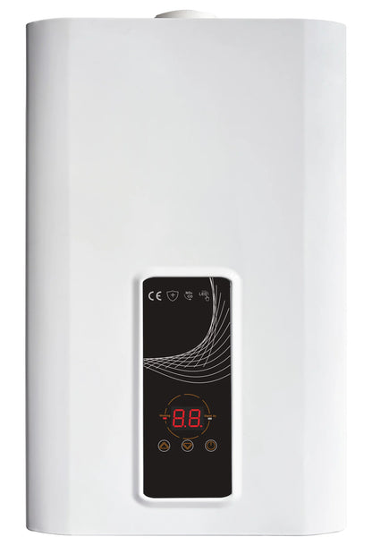 EcoTherm Electronische geiser 230V Digitaal 13L Low Nox Propaan gesloten kamer