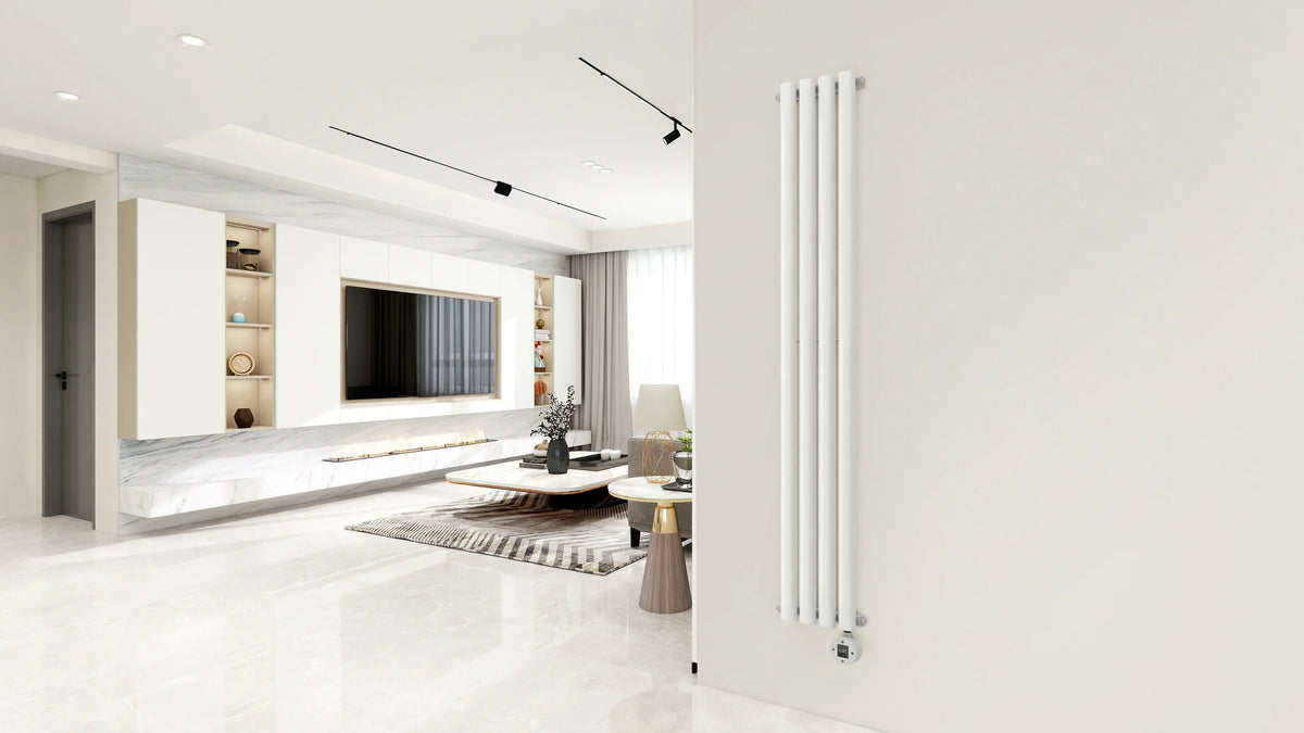 Second chance - Electric radiator vertical white Calysta 1000Watt - Default