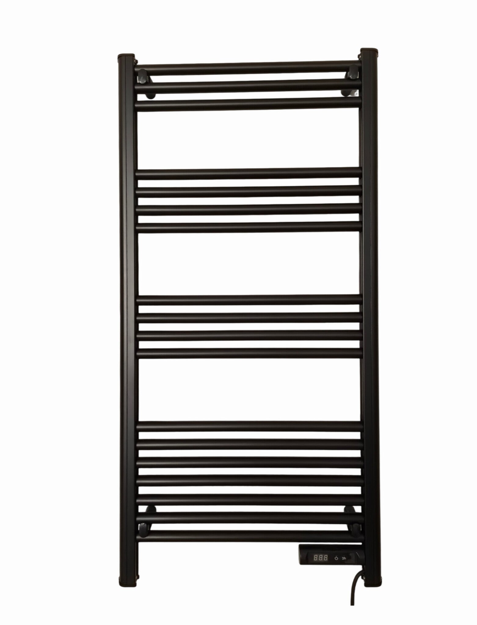 Tweedekans - Slimme elektrische handdoekradiator met digitale bediening black  425Watt - Default