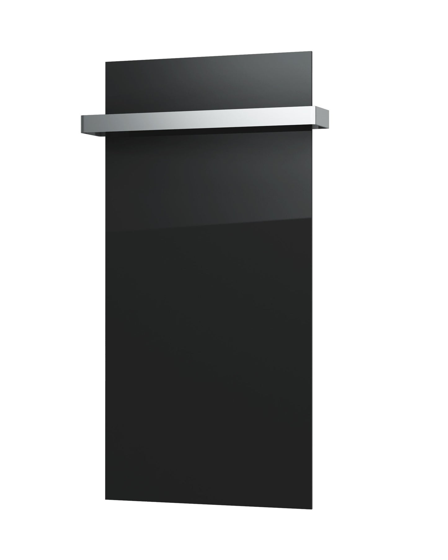 Tweedekans - Ecosun GS-Serie infraroodpanelen wit of zwart wand of plafond - Afmetingen: 60 x 60 cm 300Watt, Afwerking: Wit glas, Towel Rail: Zonder towel rail en toebehoren (alleen het paneel)