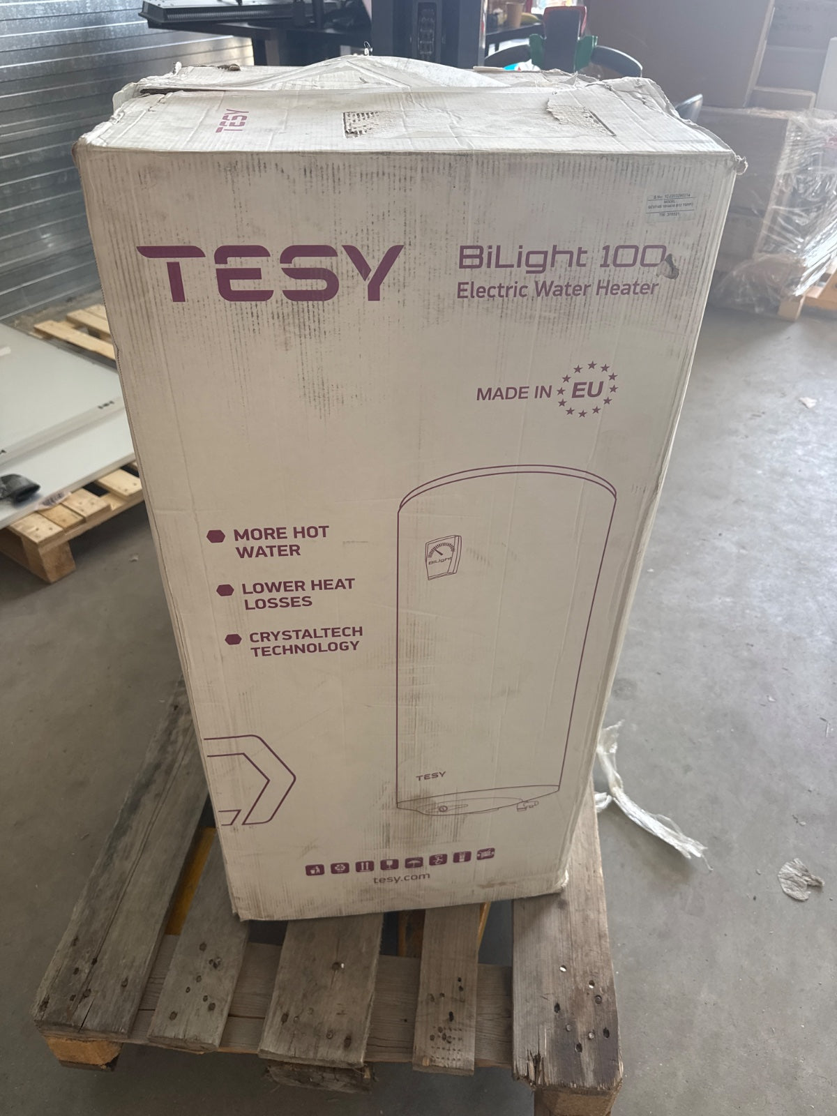Tweedekans - Tesy - Elektrische Boiler 100 Liter Bi-Light - Default