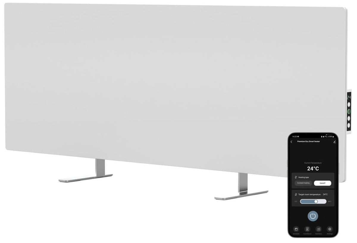 Second chance - AENO GH4S smart infrared heating panel WIFI - 700 Watt - Black
