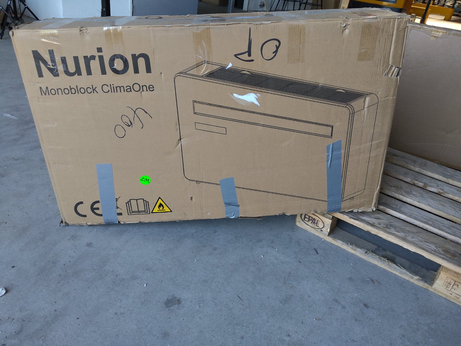 Tweedekans - Nurion Airco monoblock 10000BTU koelen en verwarmen - Default