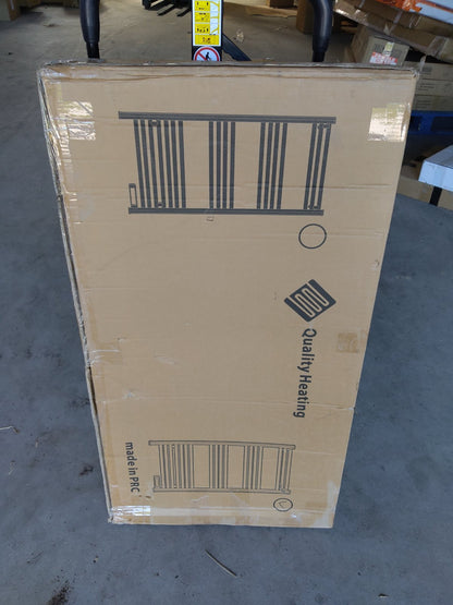 Tweedekans - Slimme elektrische handdoekradiator met digitale bediening white 425Watt - Default