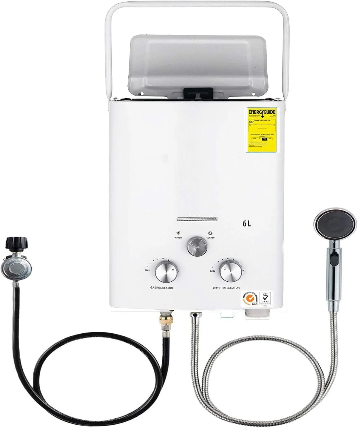 Second chance - Propane water heater - LPG water heater 6 liters/minute Boiler - 6 liters