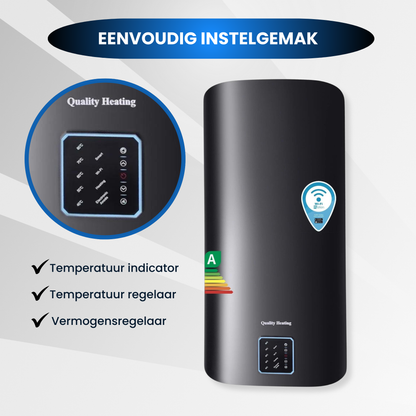 50 Liter Performance QH Wifi dual elektrische boiler met digitale bediening