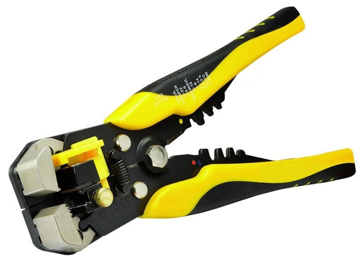 Automatic Wire Stripper with Cut and Crimp Function