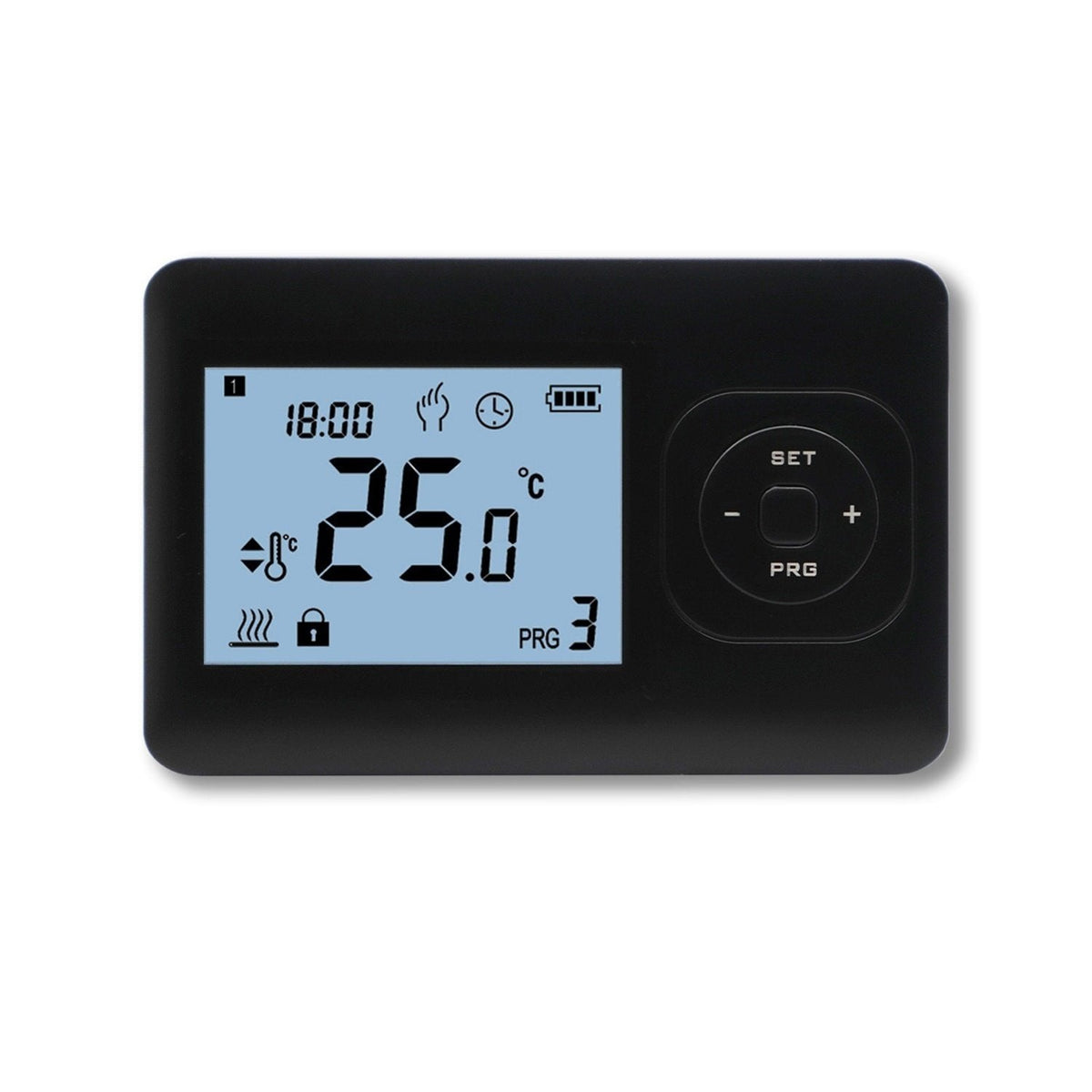 CV Clock Thermostat - Digital - On/Off - White or Black