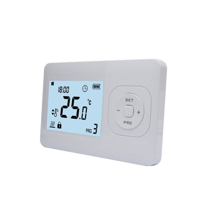 CV Reloj termostato - Digital - On/Off - Blanco