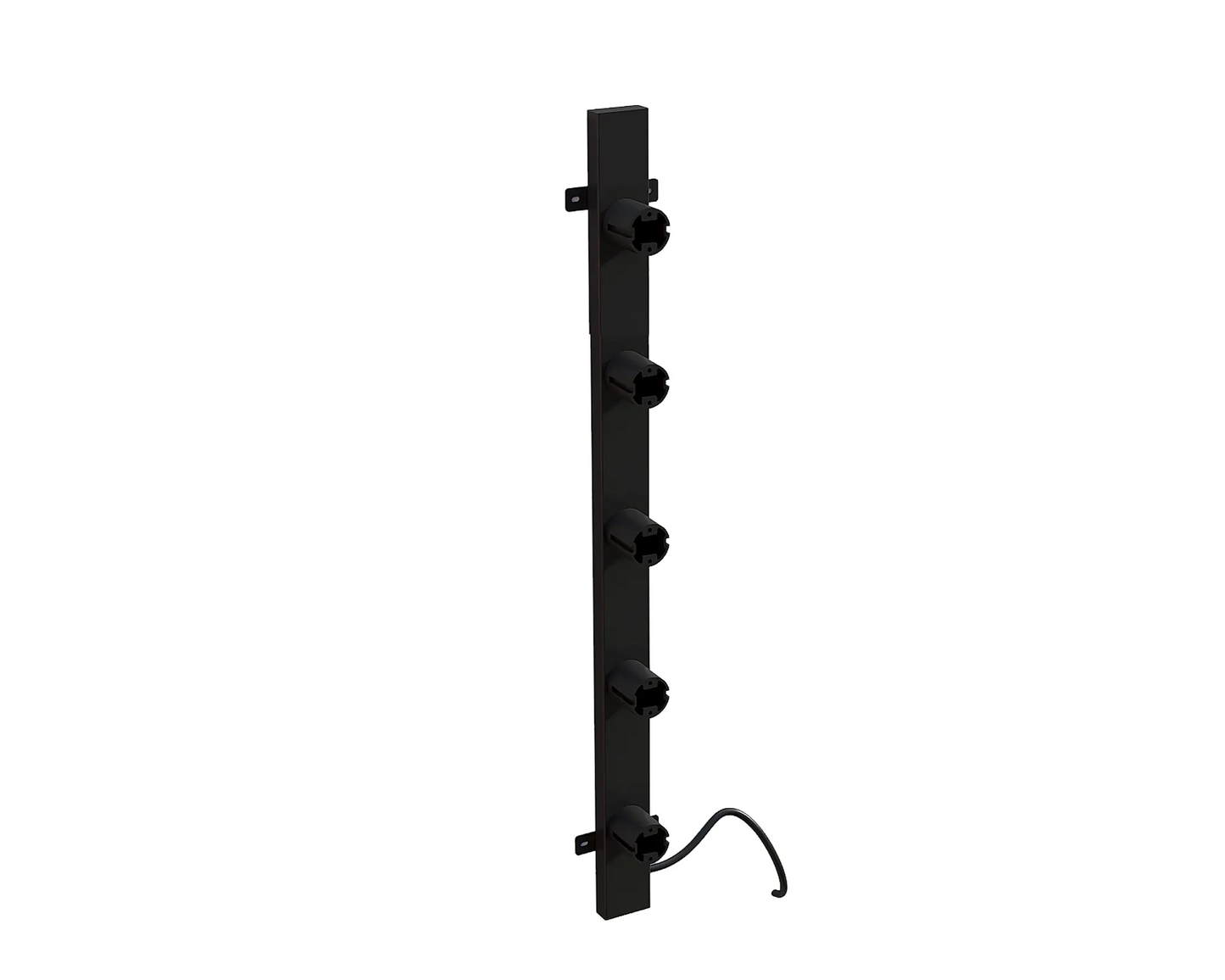 Radiador toallero eléctrico dorado con termostato L-SR0004-T