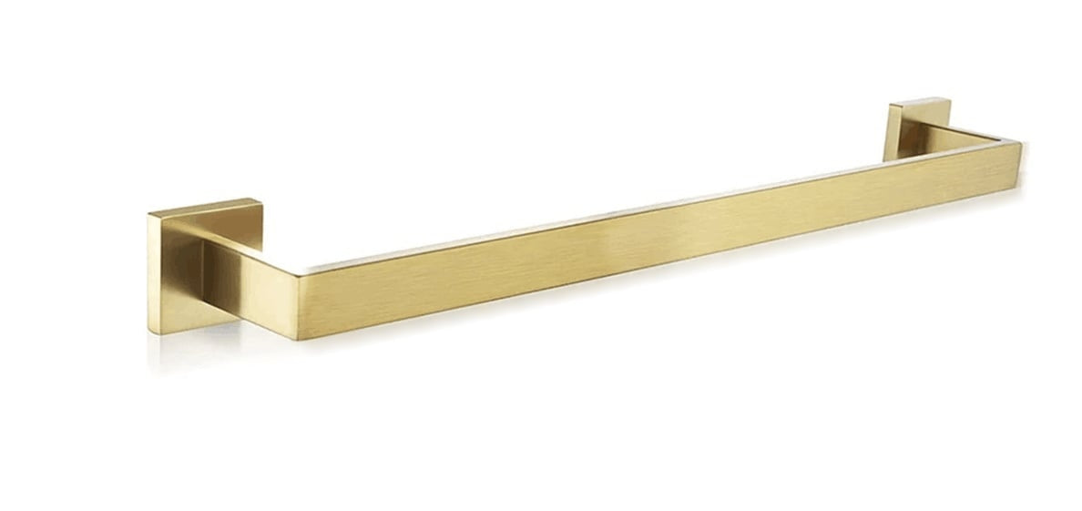 Square Gold Towel Ring