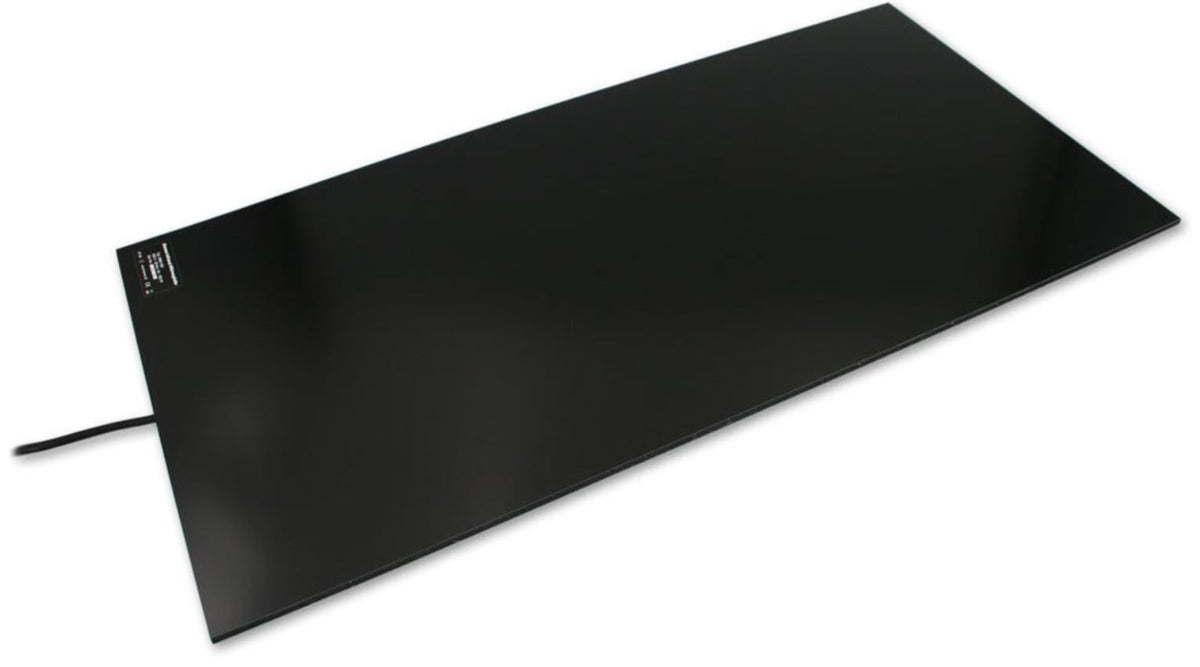 Infrared desk heater fiber panel self-adhesive 150 Watt including dimmer