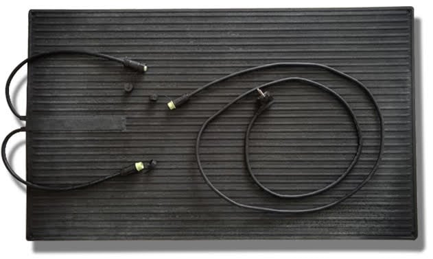 Connectable Rubber Infrared Heating Mat - Waterproof 60 x 100 cm