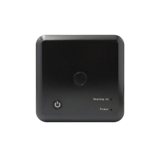 Receptor desmontable de montaje en superficie negro