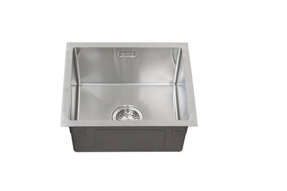 Fregadero Nurion acero inoxidable 39,5 x 34,5 - Fregadero Cocina - Fregaderos Cocina - Fregadero Cocina - sin agujero para grifo