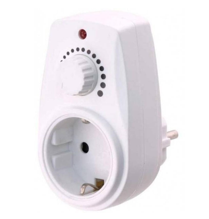 Regulador de intensidad enchufable 280 vatios máx. IP20.