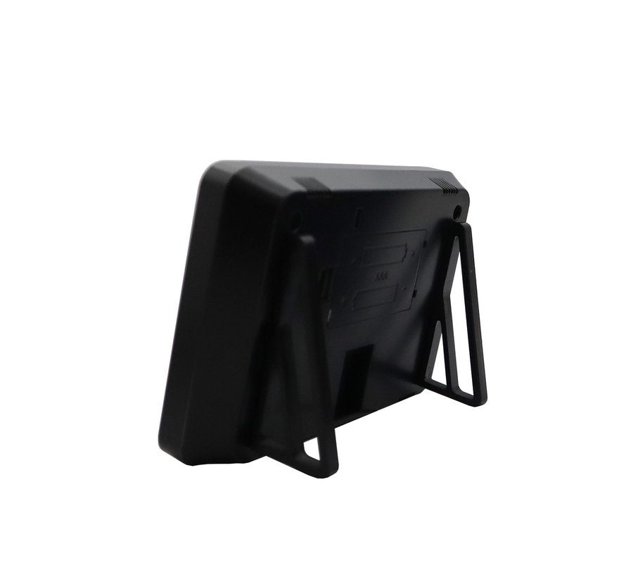 Termostato QH-Basic WiFi negro con receptor empotrado
