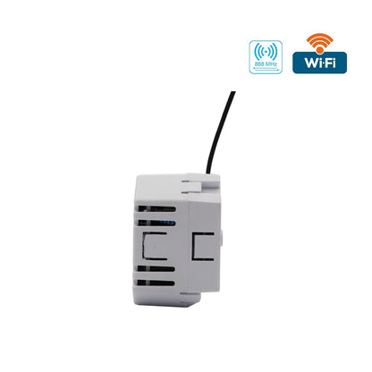Termostato blanco WiFi QH-Basic con receptor empotrado