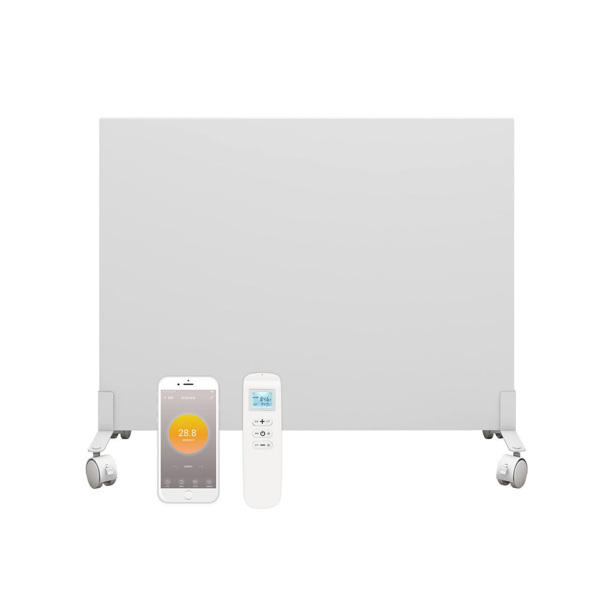 QH-FR Infrared Panel mobile Seriess FR 350 or 700 watts with wheels included