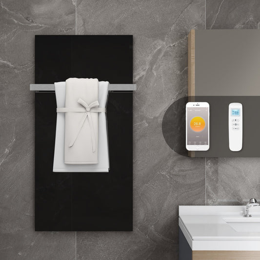 QH-GD Panel infrarrojo de cristal GD Black Series 60 x 120 cm - 700 vatios