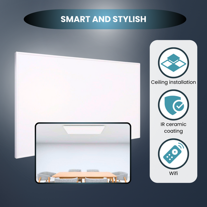QH-H4 Panel infrarrojo H4 Exclusive Series 59 x 59 - 400 vatios