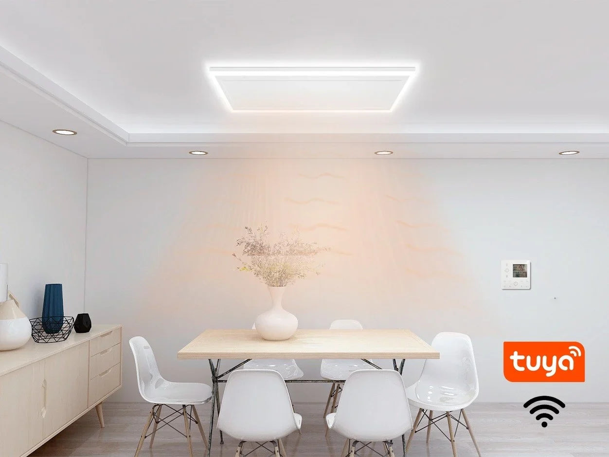Serie QH-HL Panel Infrarrojo Wifi con Iluminación LED 63x128 cm 840Watt